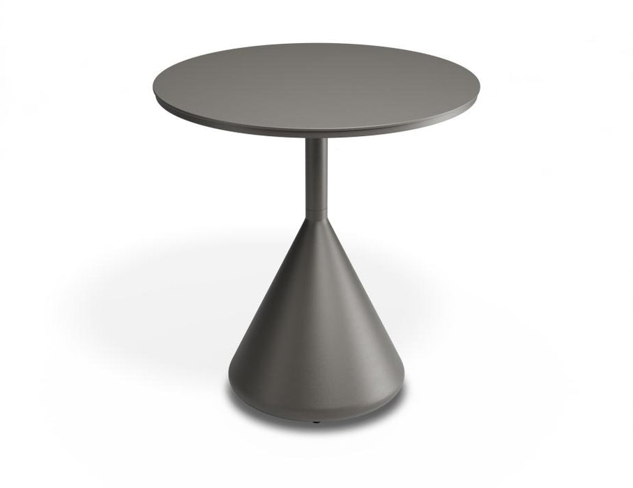 Kora Cafe Table 71cm Dia - Outdoor - Charcoal