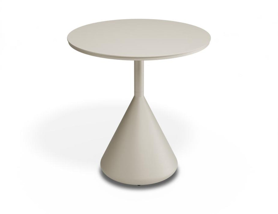 Kora Cafe Table 71cm Dia - Outdoor - Latte
