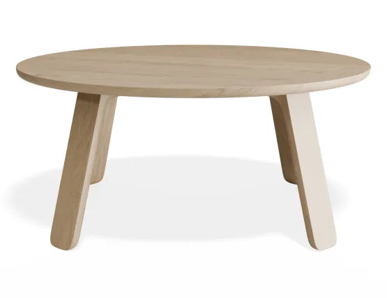 Mateo Coffee Table - Round - Natural Ash - 90cm