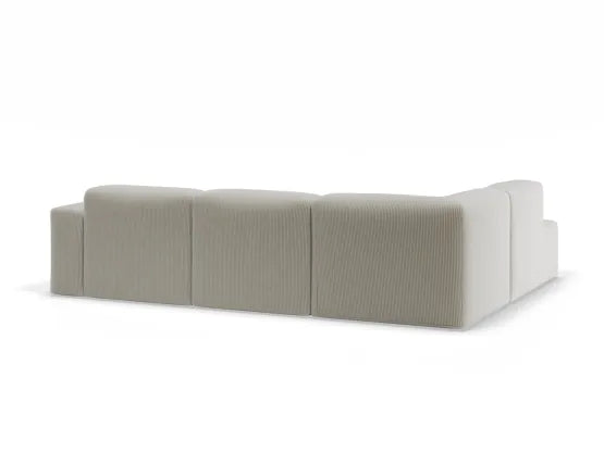 Monaco Sofa - Config E with Left Open End - Custom Upholstered - Category A Upholstery, Wood, 294cm W