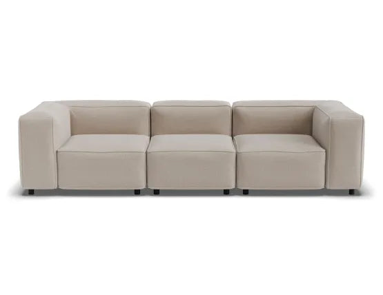 Nolia Modular Sofa - 3 Seater - Beige, 104cm W