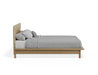 Nordica Bed Frame - Solid Oak, Queen