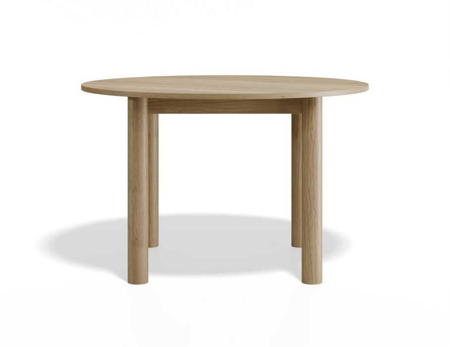Nordica Round Dining Table - Solid Oak - 120cm