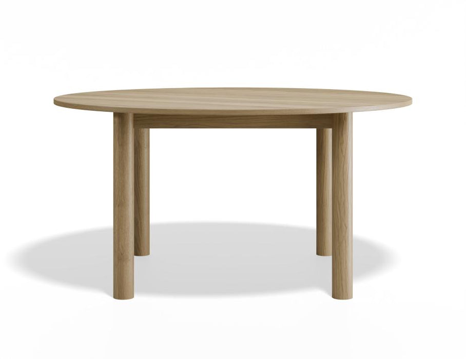 Nordica Round Dining Table - Solid Oak - 150cm