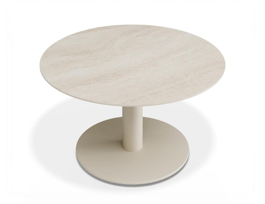 Loma Coffee Table Latte 70cm - Outdoor - Dune Ceramic Top