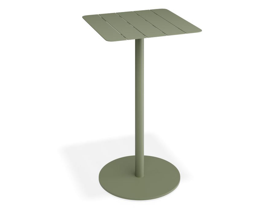 Roku High Bar Table - Outdoor - Eucalyptus Green - 65 x 65cm Table Top