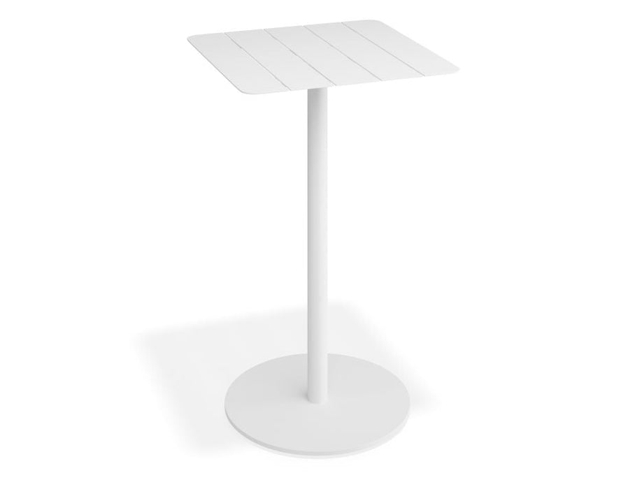 Roku High Bar Table - Outdoor - White - 75 x 75cm Table Top