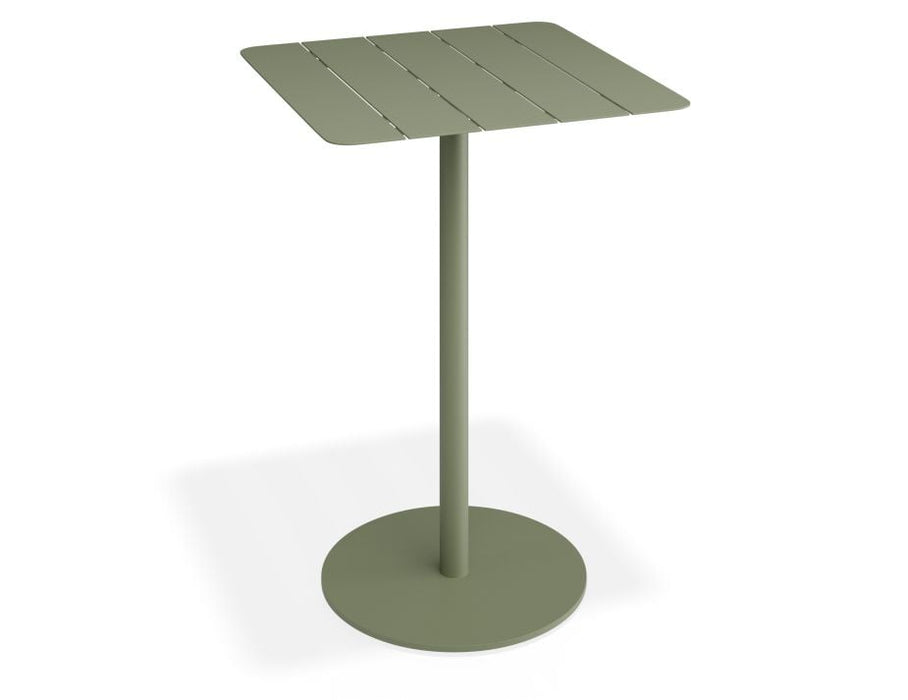 Roku High Bar Table - Outdoor - Eucalyptus Green - 75 x 75cm Table Top