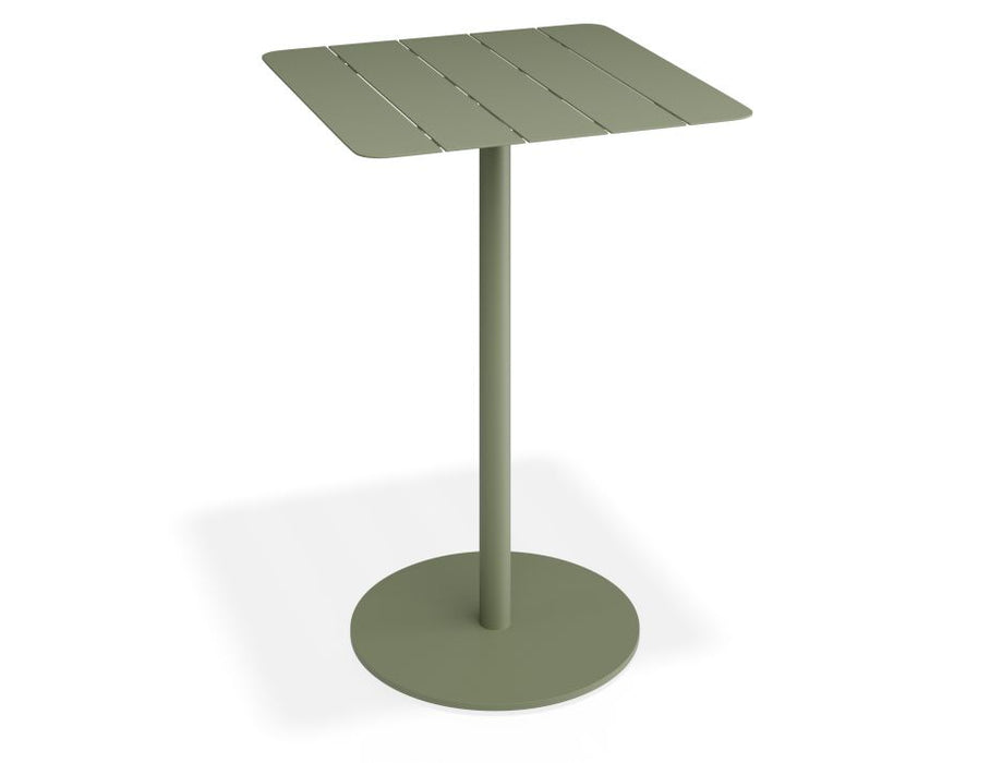 Roku High Bar Table - Outdoor - Eucalyptus Green - 65 x 65cm Table Top