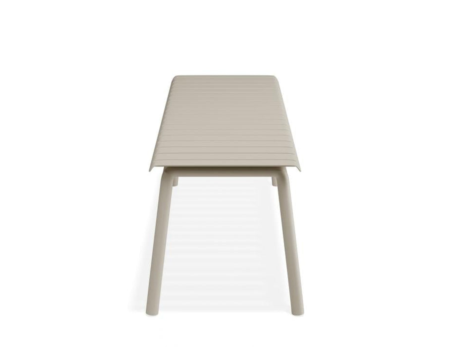 Roku Bench 120cm - Outdoor - Latte - Bench with Granite Grey Cushion