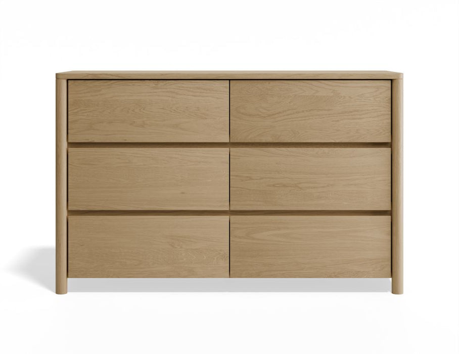 Nordica Chest of Drawers - Solid Oak - 120cm