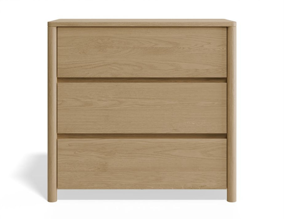 Nordica Chest of Drawers - Solid Oak - 80cm