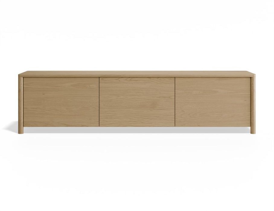 Nordica TV Unit - Solid Oak - 180cm