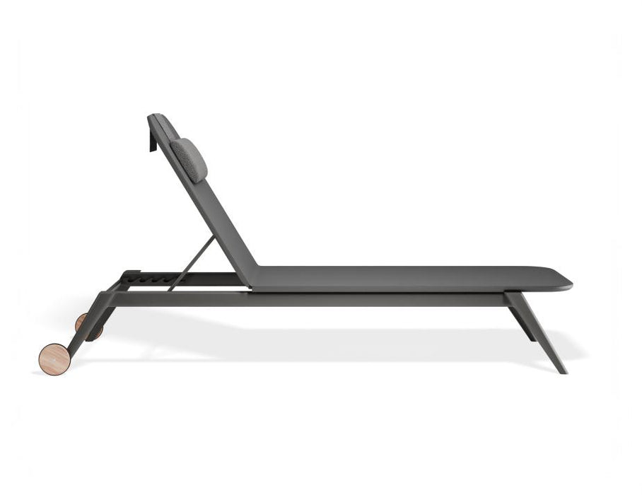 Amalfi Sun Lounge - Charcoal