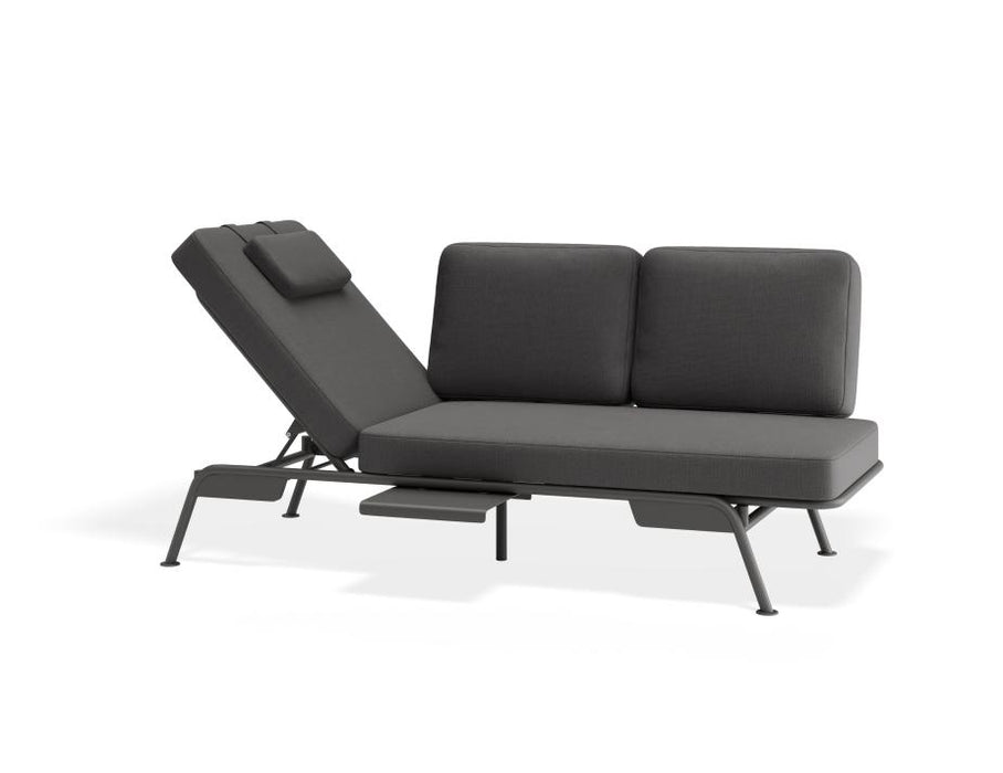 Arla Outdoor Sofa - Charcoal - Outdoor