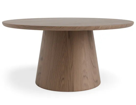 Circa Coffee Table - Round - Autumn Walnut - 85cm