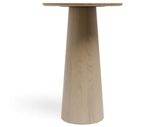 Circa High Bar Table - Round - Natural Ash - 70cm