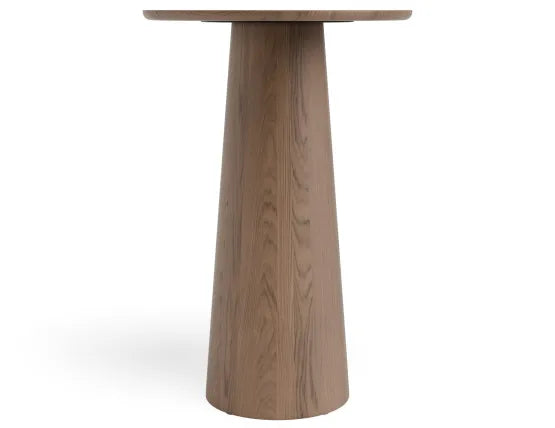 Circa High Bar Table - Round - Autumn Walnut - 70cm