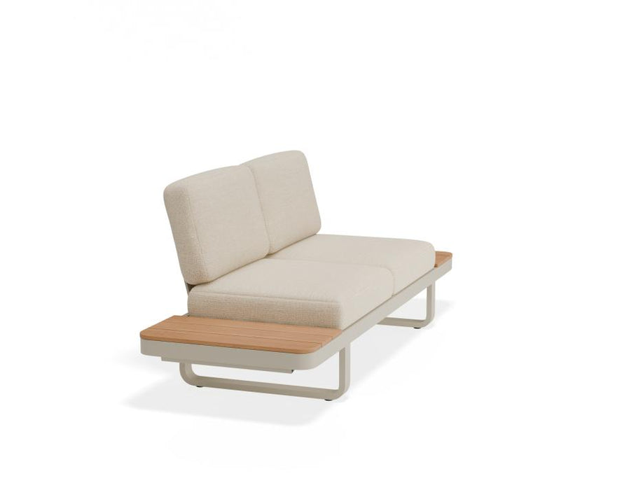 Delmar Config B - Outdoor - Latte - Husk Cushions