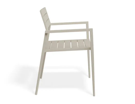 Halki Chair - Outdoor - Latte, Aluminium
