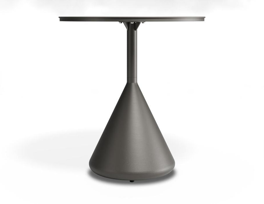Kora Cafe Table 71cm Dia - Outdoor - Charcoal