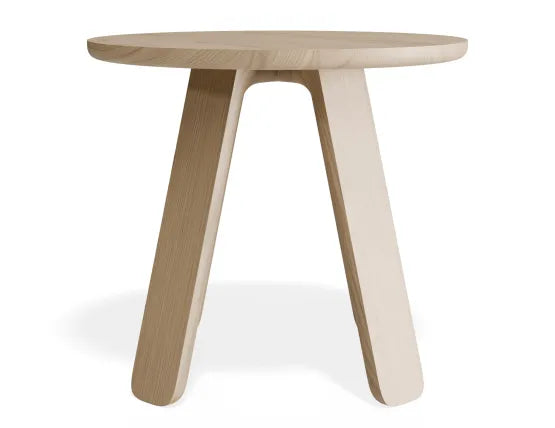 Mateo Side Table - Round - Natural Ash - 50cm