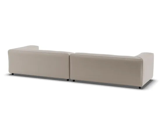 Nolia Modular Sofa - 4 Seater - Beige, 104cm W