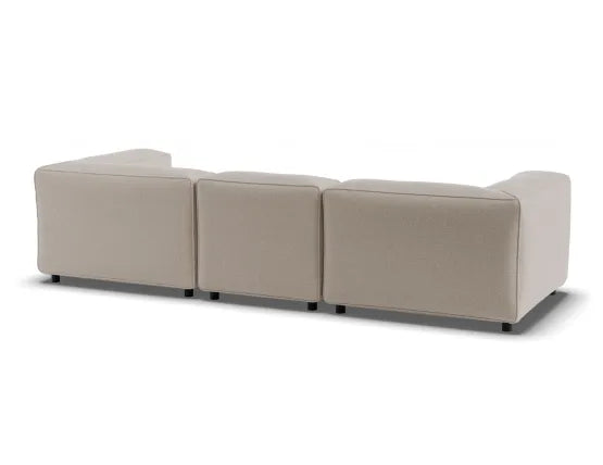 Nolia Modular Sofa - 3 Seater - Beige, 104cm W