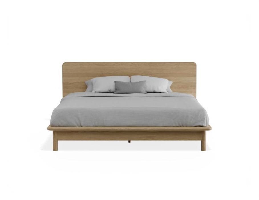 Nordica Bed Frame - Solid Oak, King