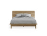 Nordica Bed Frame - Solid Oak, Queen