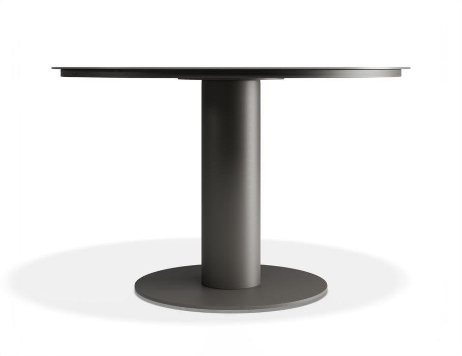 Loma Dining Table Charcoal 120cm - Outdoor - Basalt Ceramic Top
