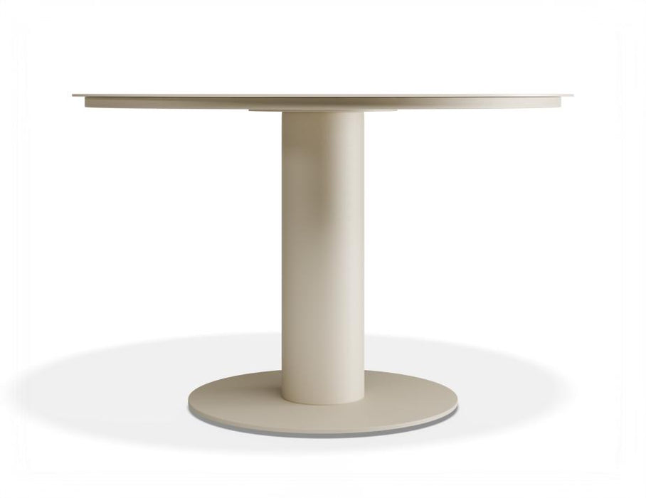Loma Dining Table Latte 120cm - Outdoor - Dune Ceramic Top