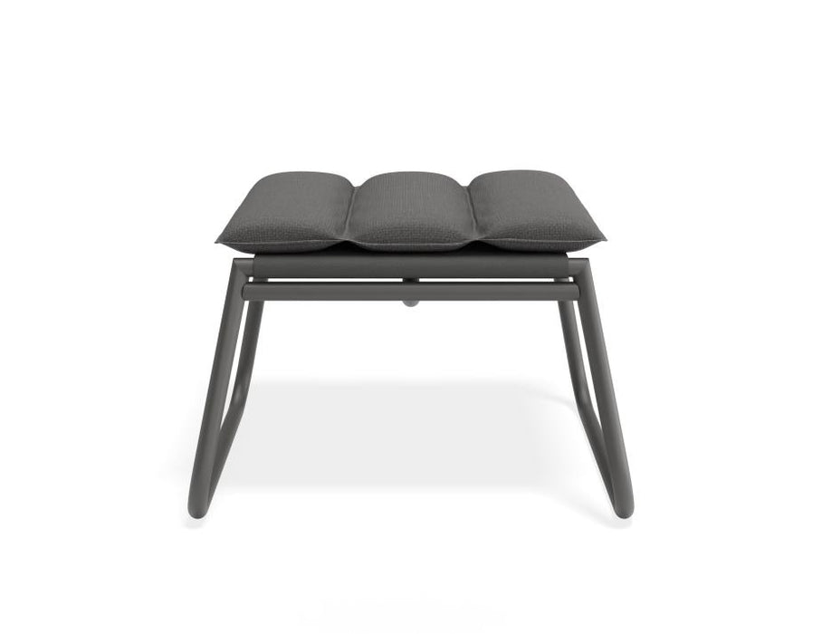 Paloma Footrest - Outdoor - Charcoal