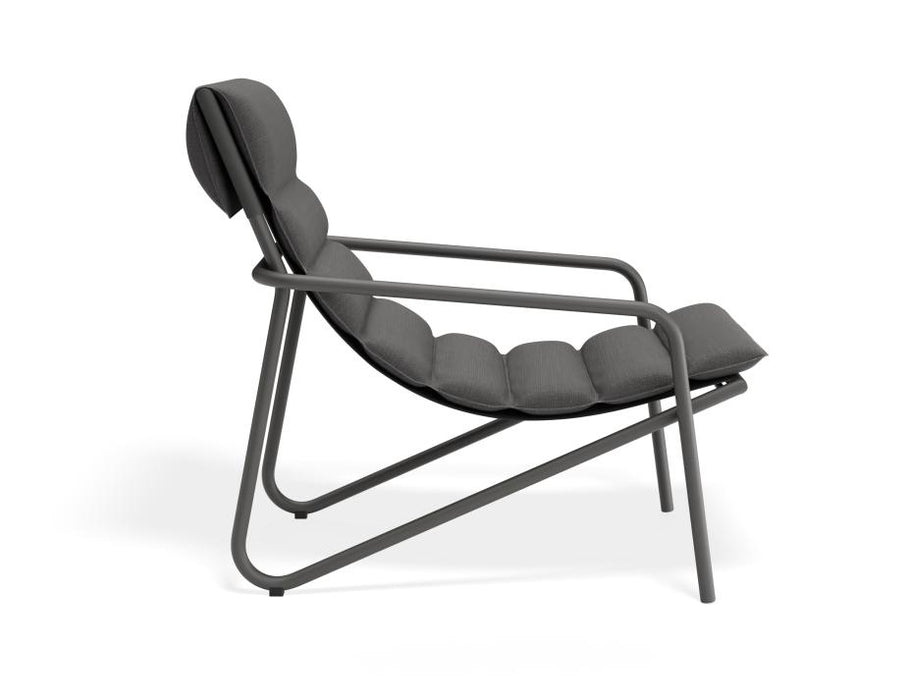 Paloma Lounge Chair - Outdoor - Charcoal