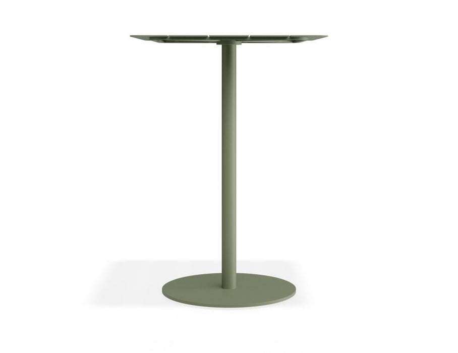 Roku High Bar Table - Outdoor - Eucalyptus Green - 75 x 75cm Table Top