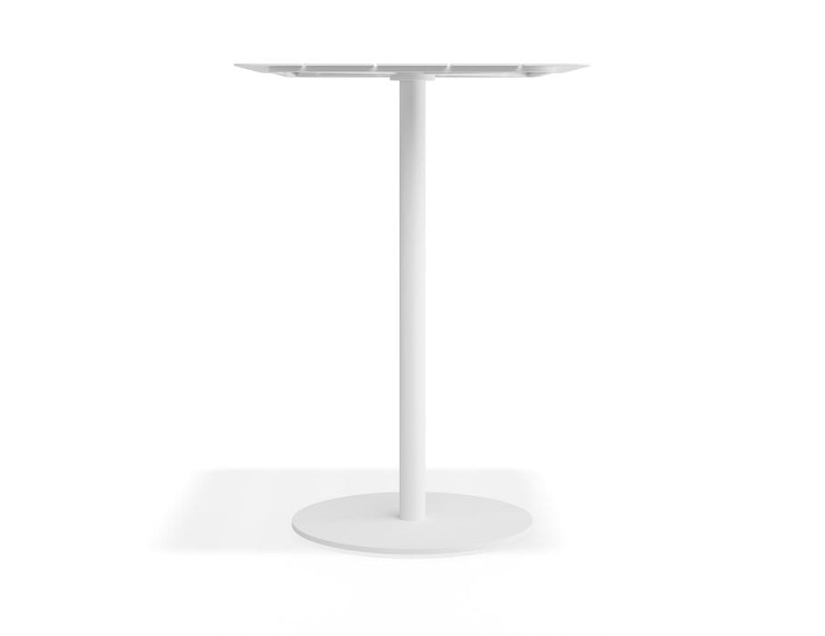 Roku High Bar Table - Outdoor - White - 75 x 75cm Table Top