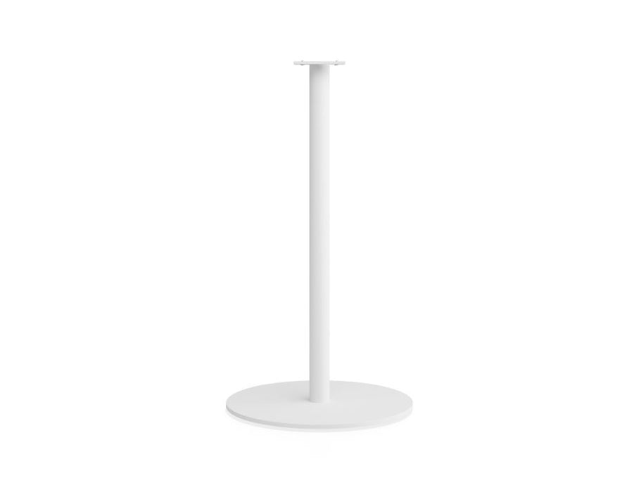 Roku Bar Table Base and Pole 110cm White