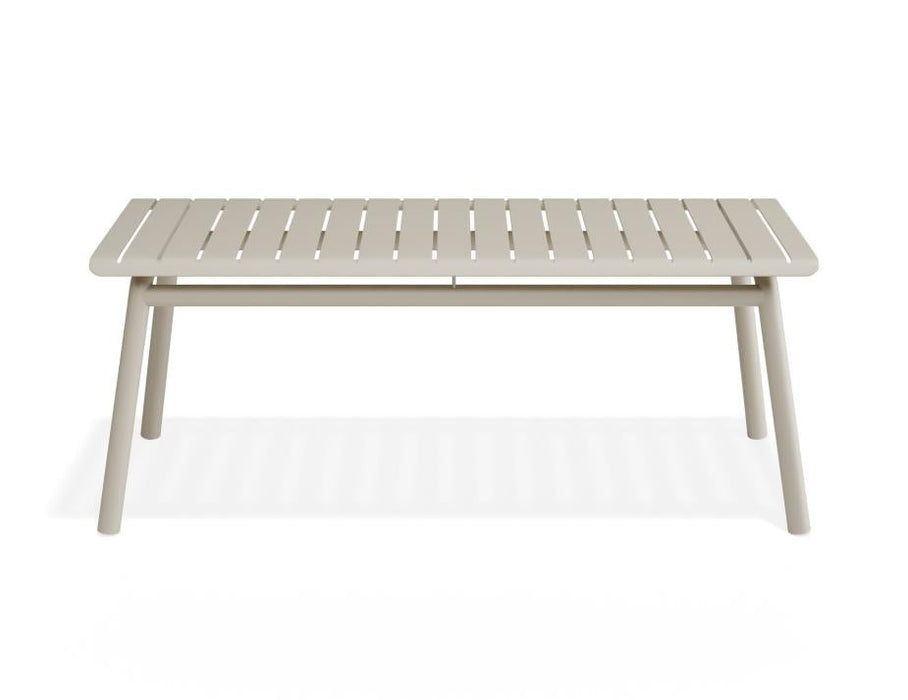 Roku Bench 120cm - Outdoor - Latte - Bench with Sandy Grey Cushion