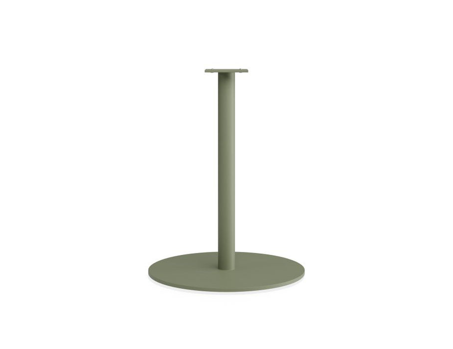 Roku Cafe Table Base and Pole 71cm Eucalyptus Green - 50cm Base