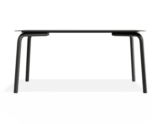 Roku Dining Table 160cm - Outdoor - Charcoal - Basalt Ceramic