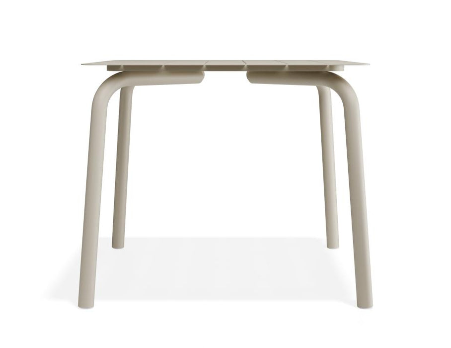 Roku Dining Table 90cm - Outdoor - Latte, Red, Metal
