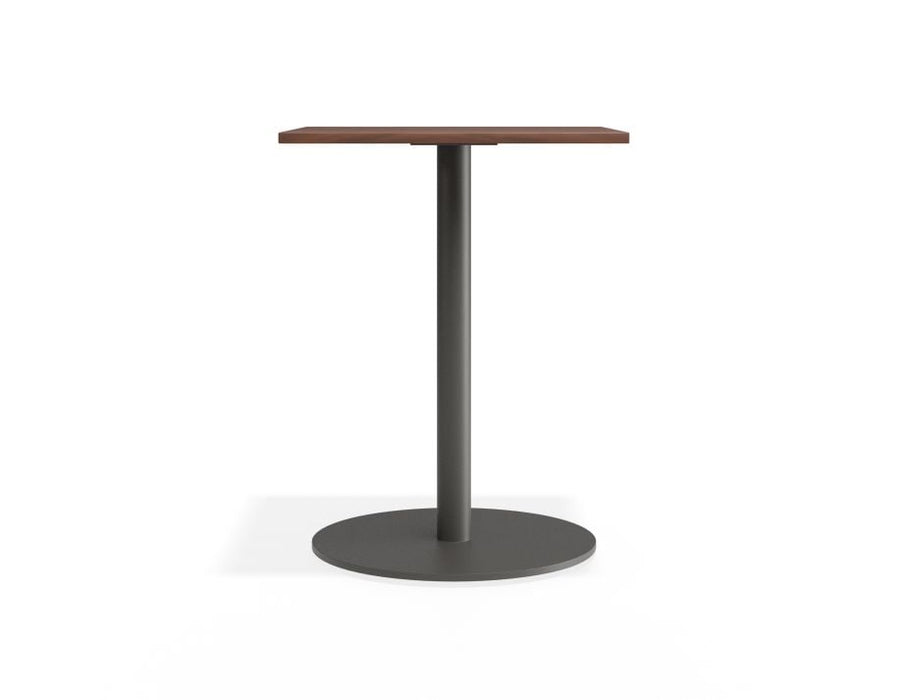 Roku Spotted Gum Cafe Table - Outdoor - Charcoal - 66 x 66cm Top