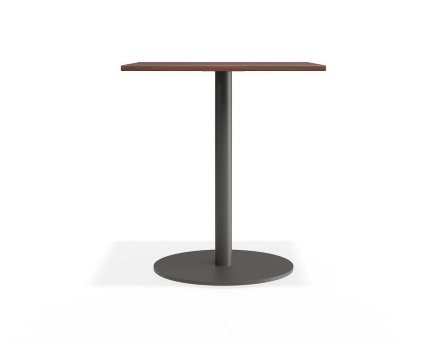 Roku Spotted Gum Cafe Table - Outdoor - Charcoal - 75.5 x 75.5cm Top