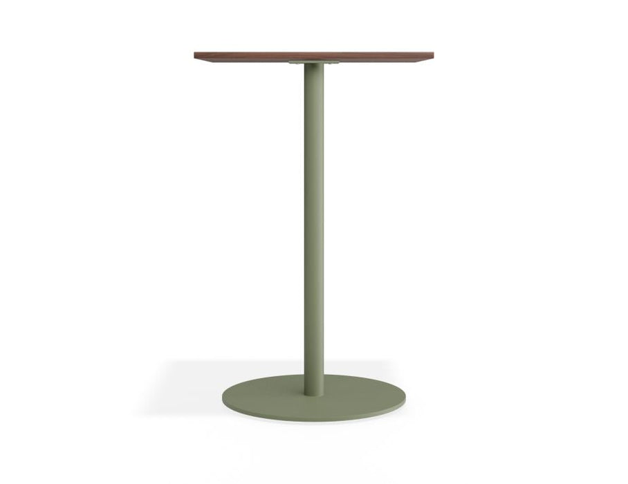 Roku Spotted Gum High Bar Table - Outdoor - Eucalyptus Green - 85 x 85 Top