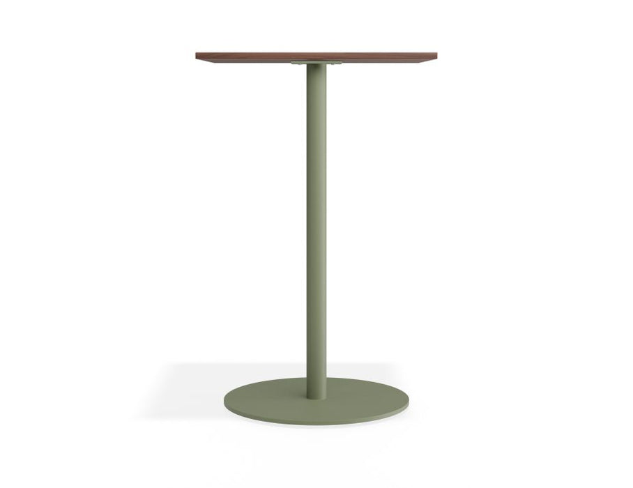 Roku Spotted Gum High Bar Table - Outdoor - Eucalyptus Green - 56.5 x 56.5 Top