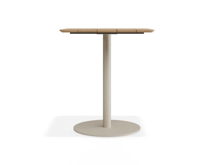 Roku Cafe Teak Table - Outdoor - Latte - 75 x 75cm Table Top