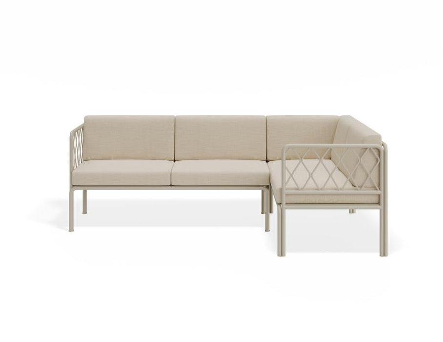 Seville Config B Corner Sofa - Latte - Outdoor