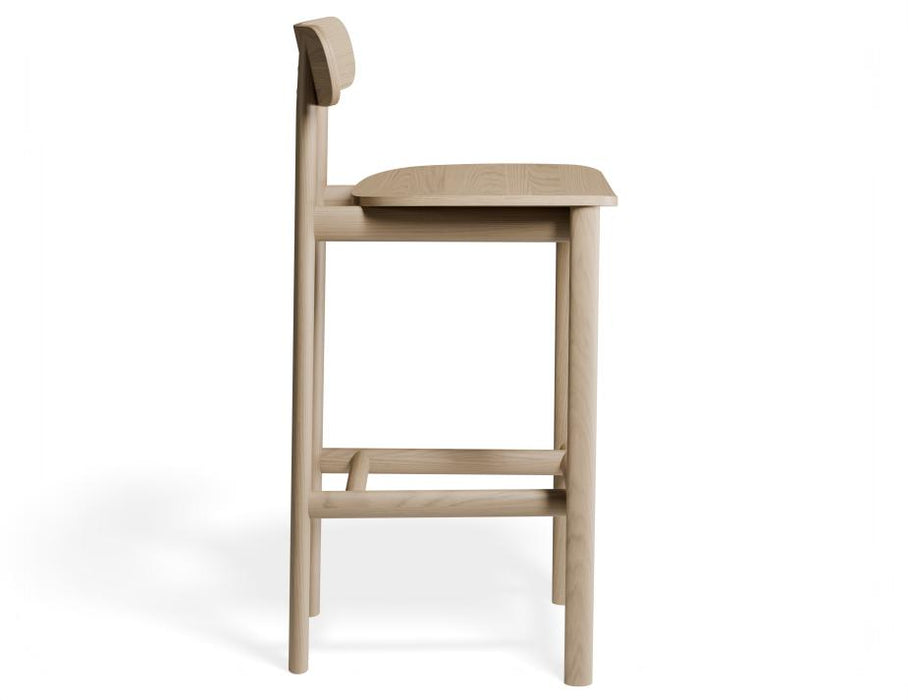 Zara Stool - Natural - 75cm Seat Heigh (High Bar)