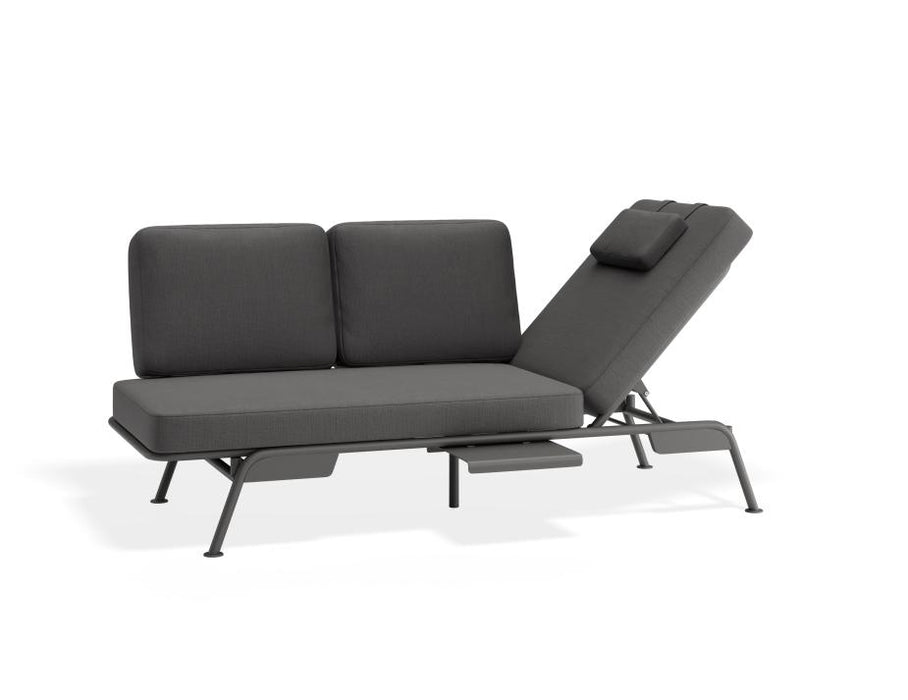 Arla Outdoor Sofa - Charcoal - Outdoor