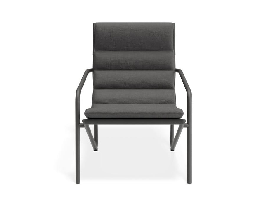 Paloma Lounge Chair - Outdoor - Charcoal